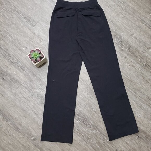Lululemon Men's Kung Fu Pants Sz S Black - Picture 1 of 8
